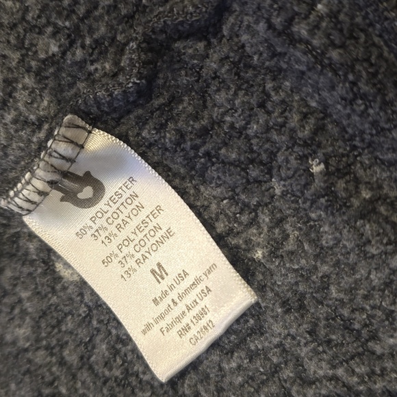 Spiritual Gangster Charcoal Speckled Zip Hoodie - Picture 4 of 5